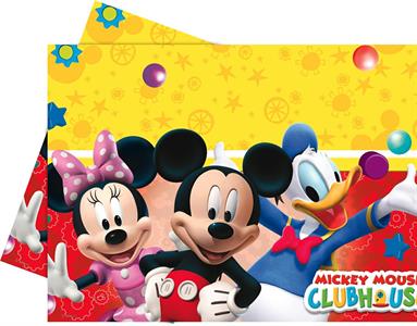 Table cover playful Mickey 120 x 180 cm.