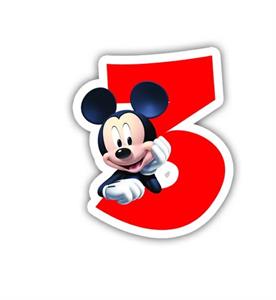 Candela n.3 Disney Mickey