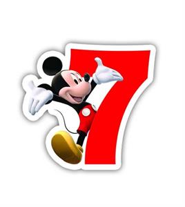 Candela n.7 Disney Mickey