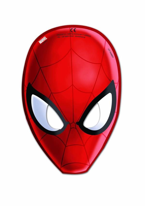  6 Mask Spider-man web warriors