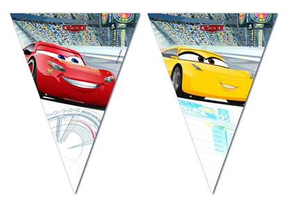 festón 9 triangular flags Cars3