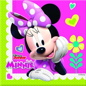  20 servilletas de papel Minnie happy helpers cm. 33x33