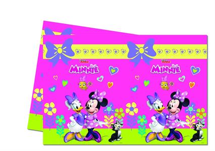 Plastic Table Cover Minnie happy helpers 120 x 180 cm.