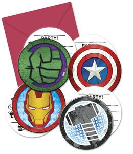  6 invitation mighty Avengers