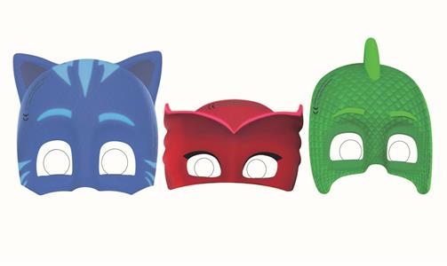  6 Mask paper PJ Masks