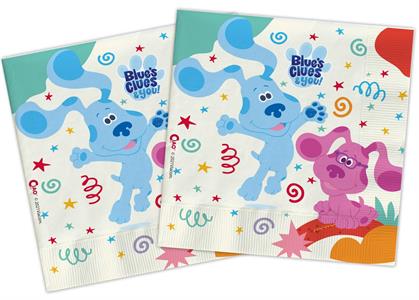 20 servilletas de papel FSC BLUE'S CLUES  12PZ