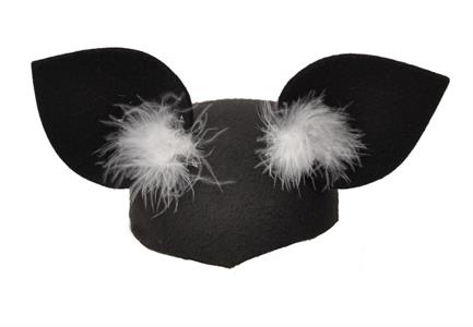 Mouse hat in felt
