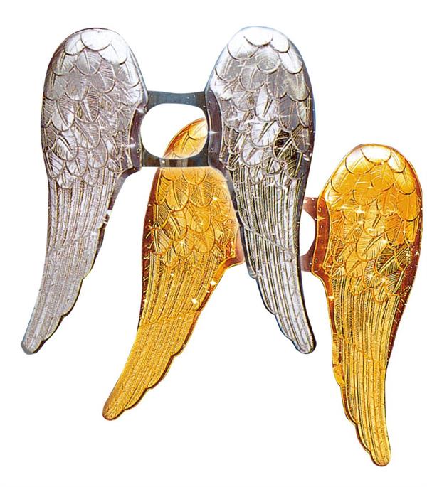 WINGS ANGEL METALL. GOLD/Silver