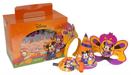 Box cotillon Mickey mouse/Minnie halloween per 10 pers