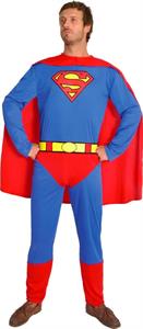 I4 SUPERMAN COSTUME ADULTO