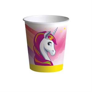 BIO Cups UNICORN 250 ML  8