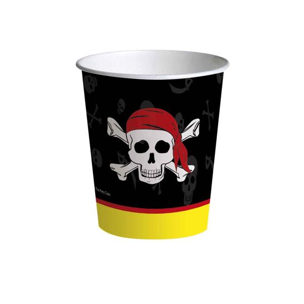 BIO Cups NEW PIRATES 250 ML  8