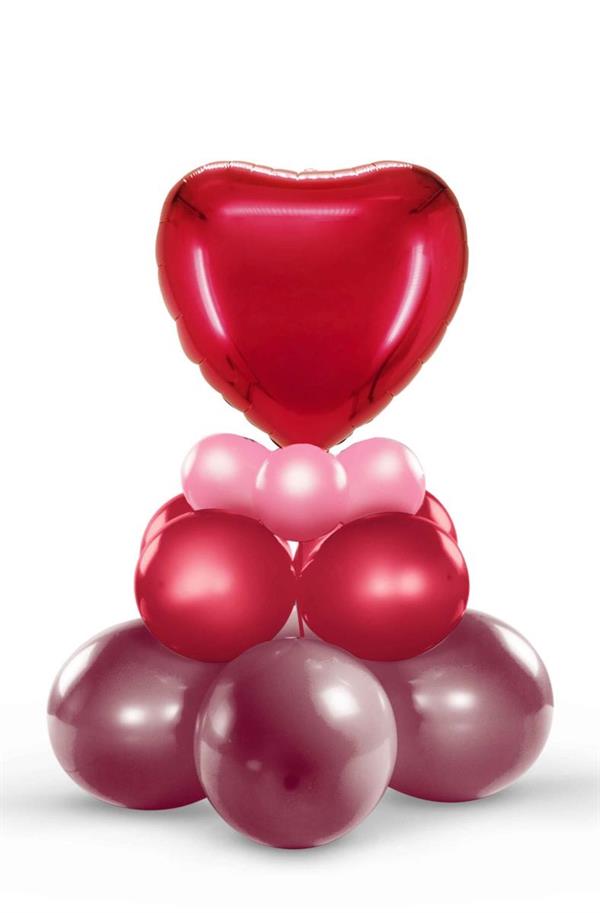 KIT balloons GONFIA E DECORA LOVE RED