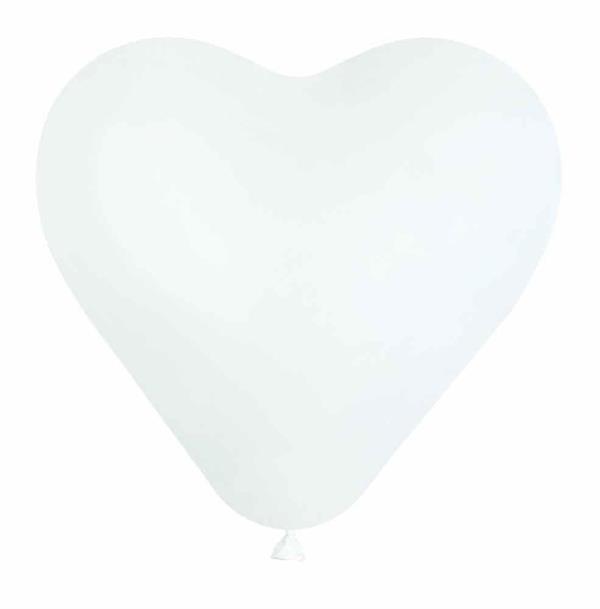  17 Heart white #001 25