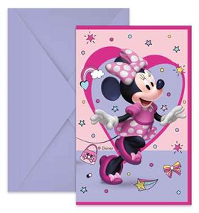 INVITI CON BUSTA CARTA FSC MINNIE JUNIOR CF6