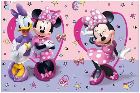 TOVAGLIA PLASTICA MINNIE JUNIOR CM 120X180