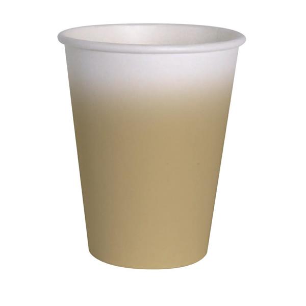 8 BICCHIERI 250 ML  PEARL GOLD COMPOSTABLE