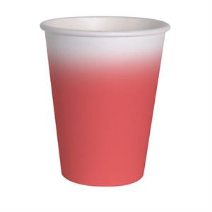 8 BICCHIERI 250 ML  RED COMPOSTABLE