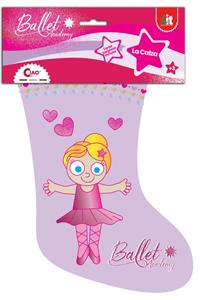 PRINTED SOCK HIT BALLET ACADEMY GIRL WITH 3 SORPRESE 6PZ