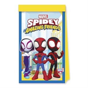 BORSINE PARTY CARTA SPIDEY AND HIS AMAZING FRIENDS CF 6