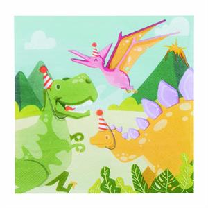 TOVAGLIOLI CARTA DINO PARTY CM 33X33 CF 20