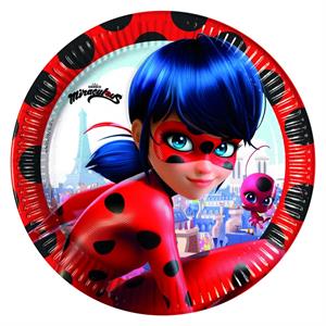 Paper Plate Miraculous ladybug   cm 23 8