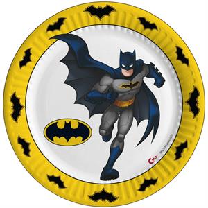 8 Paper Plate BATMAN Compostable  CM 23 PZ12