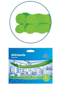 festón garland paper green mt. 3,65
