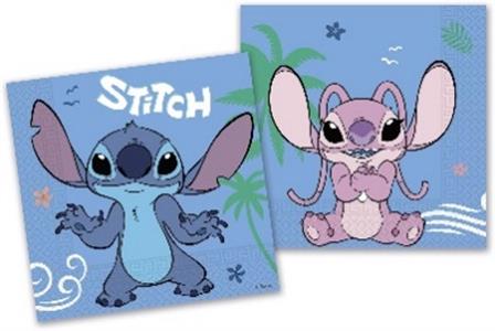 TOVAGLIOLI CARTA FSC LILO E STITCH CM 33X33 CF 20