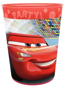 REUSABLE PARTY CUP 250ML CARS