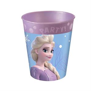 REUSABLE PARTY CUP 250ML FROZEN WIND SPIRIT