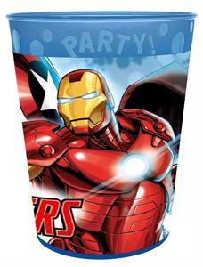 REUSABLE CF.4 BICCHIERI PARTY 250 ML AVENGERS INFINITY STONE CON