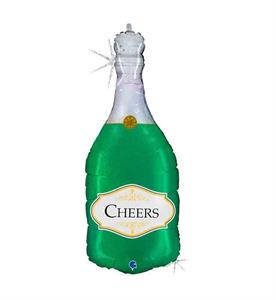 32ö Shape Cheers Bottle Holographic