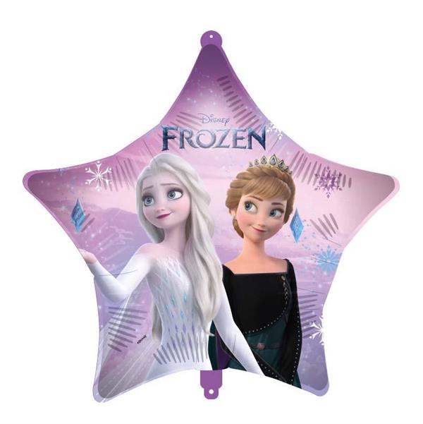 PALLONCINO MYLAR FROZEN WIND SPIRIT   CM 46 FORMA STELLA