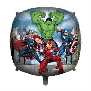 PALLONCINO MYLAR AVENGERS CM 46 FORMA QUADRATA