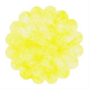 POLY LAB yellow D.24CM X 100 PZ