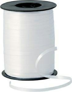 Ribbon 0,5 cm x 500 YD Solid Color White