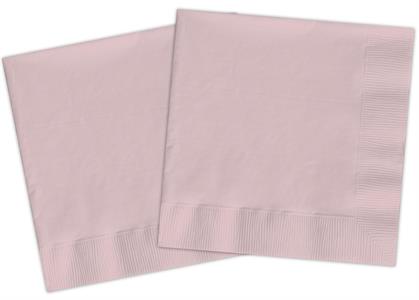 20 Tovaglioli 33x33 cm 2-pl Baby Pink Compostable