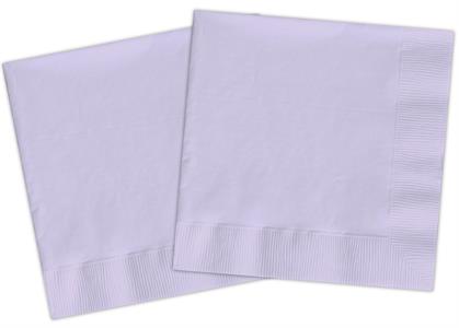 20 Napkins 33x33 cm 2-pl Lavender Compostable