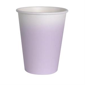 8 Bicchieri 250 ml  Lavender Compostable