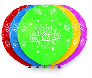 19 Buon Compleanno Assortimento classic Busta 25PZ