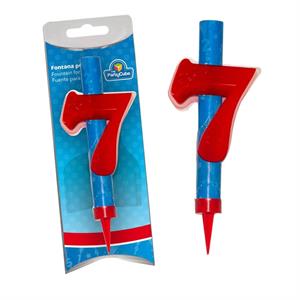 Candle pirotecnica numbers n. 7