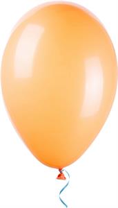  5 globos orange WITH LIGHT