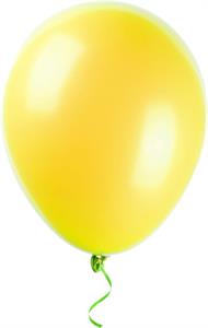  5 globos yellow WITH LIGHT